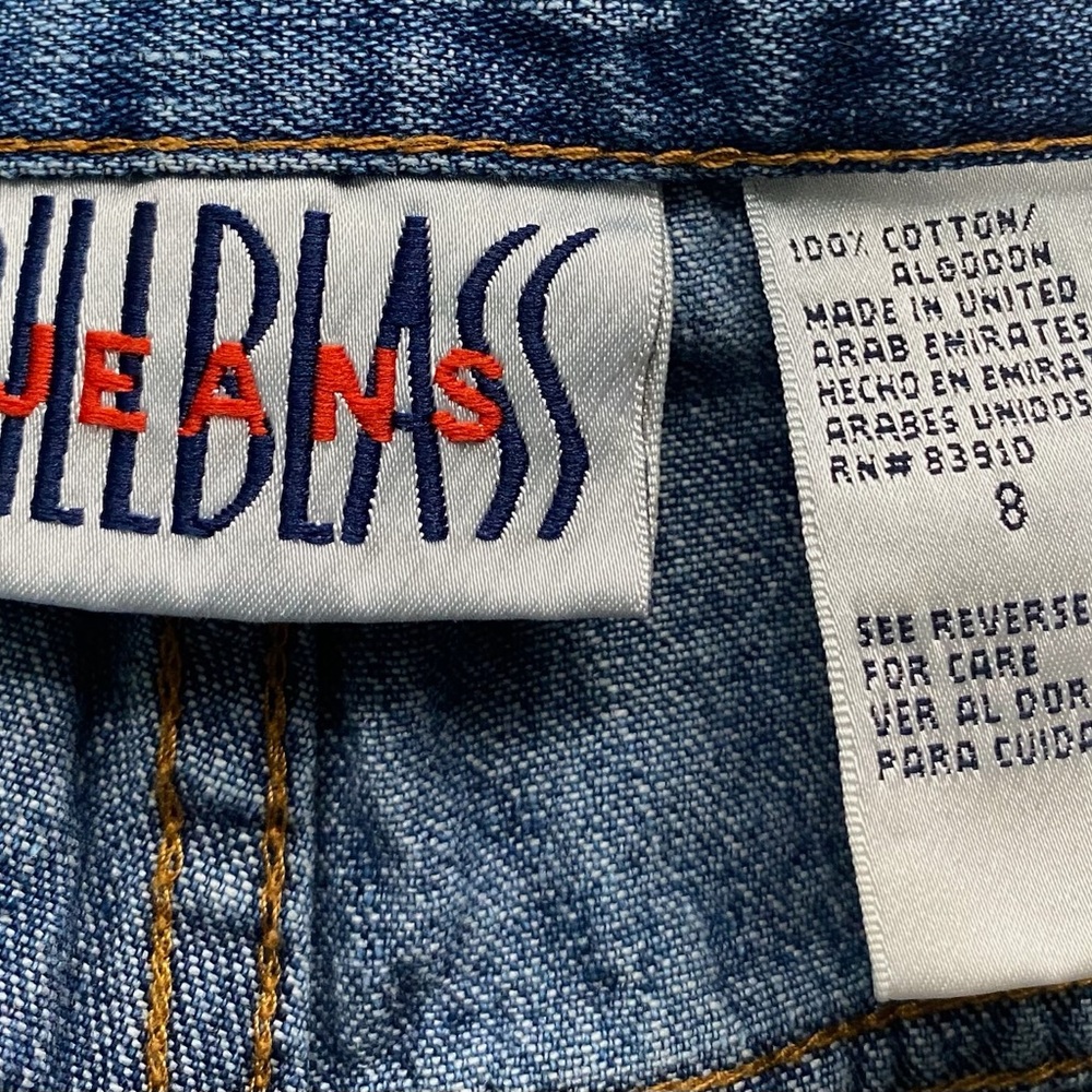 Vintage 90’s Bill Blass Denim Jean Shorts Women’s Size 28” Waist - Picture 3 of 6